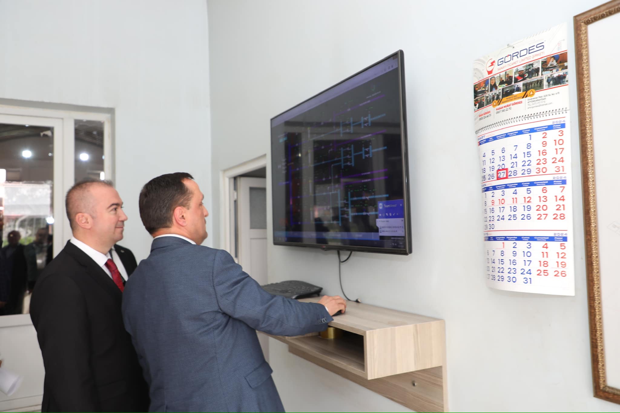 ULUÇAY: AFJET GENEL MÜDÜRÜ  KARA VE KURUM PERSONELİNİ ZİYARET ETTİ