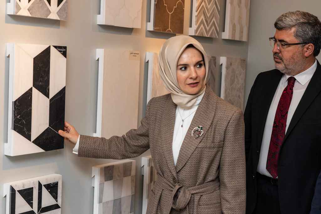 BAKAN GÖKTAŞ MARBLE SYSTEMS TUREKS AFYON ÜRETİM TESİSLERİNİ ZİYARET ETTİ