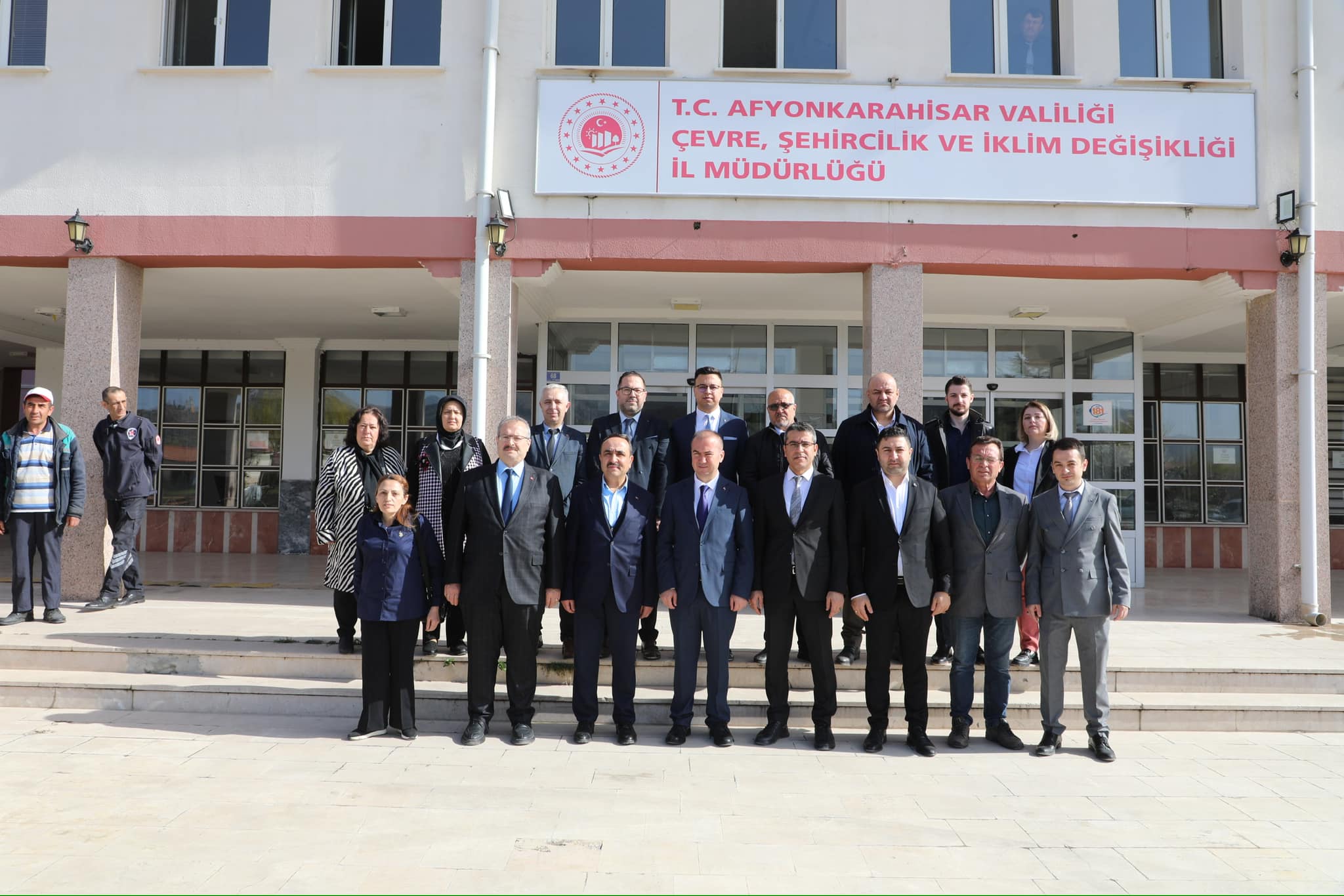 ULUÇAY BAKAN ÖZKALDI İLE BİRLİKTE  ZİYARET ETTİ