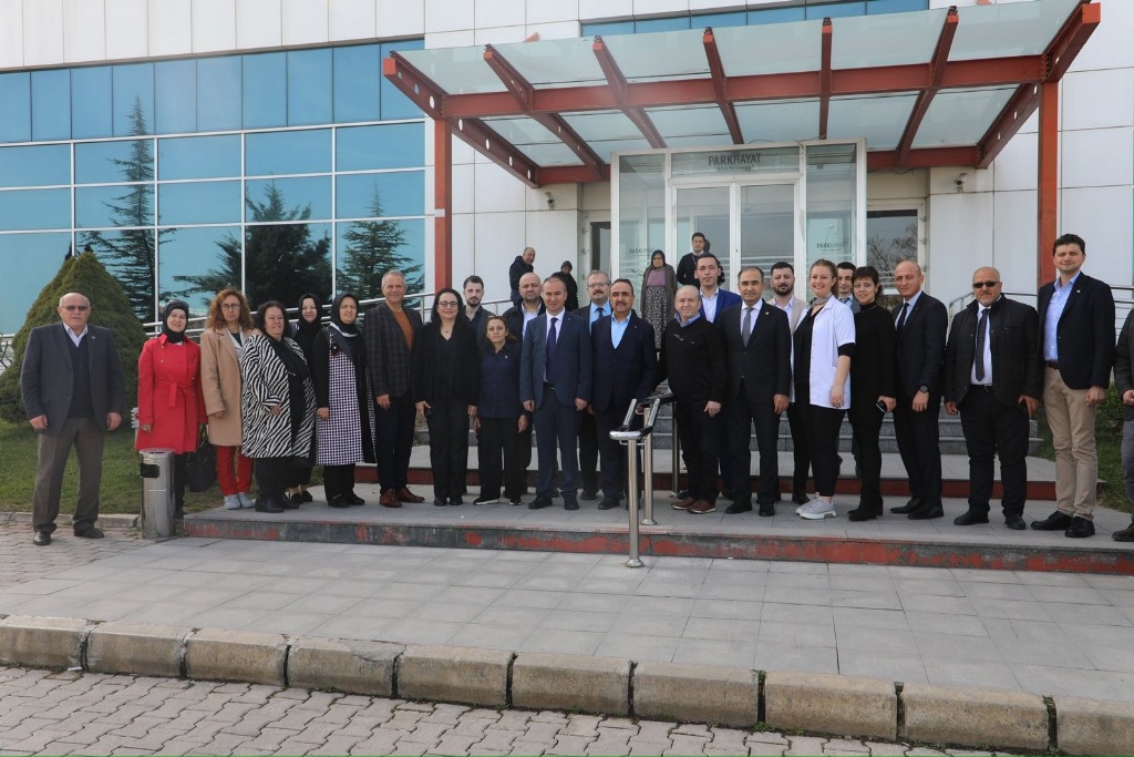 ULUÇAY ÖZEL PARK HAYAT HASTANESİ'Nİ ZİYARET ETTİ