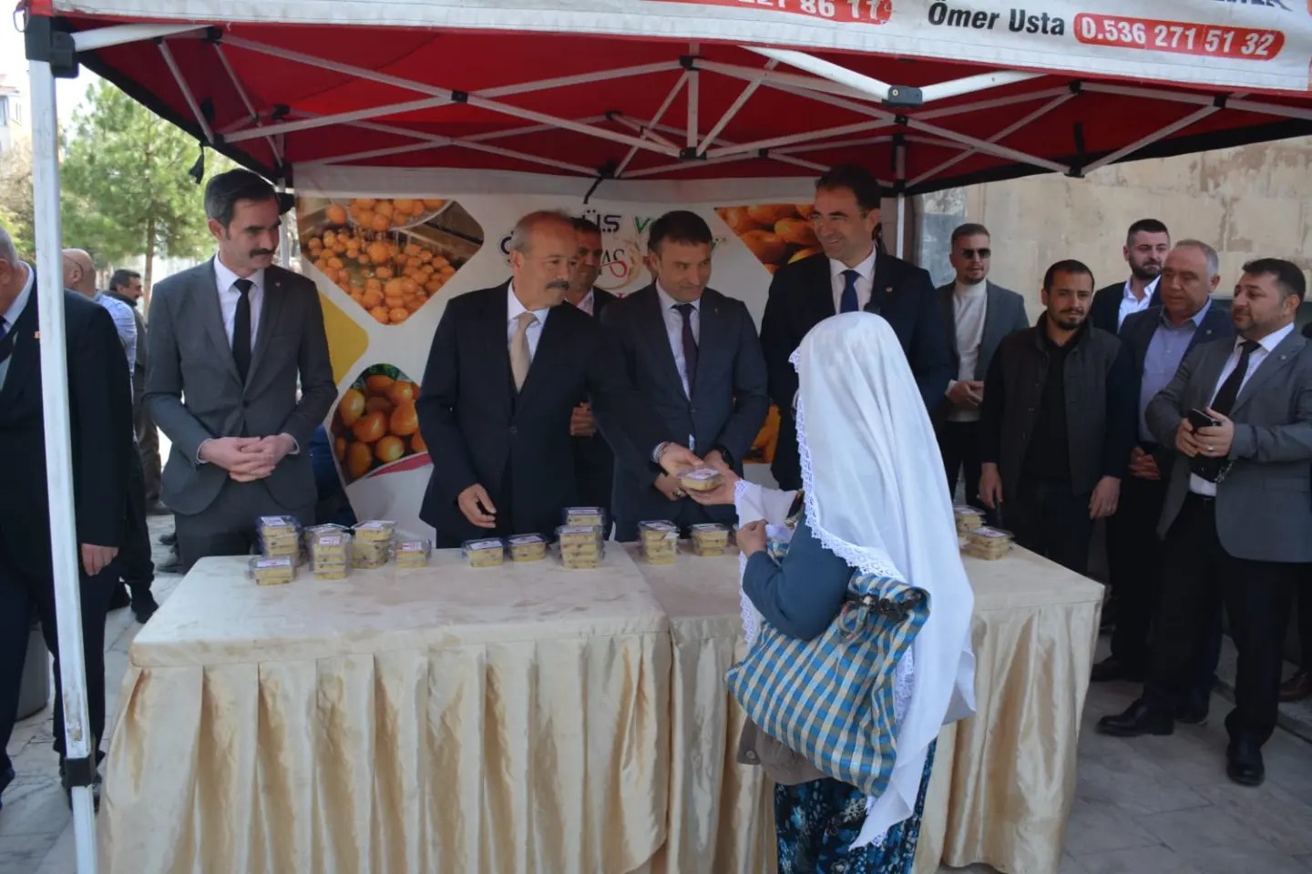 MHP TEŞKİLATI İMARET CAMİSİNDE HELVA İKRAMINDA BULUNDU
