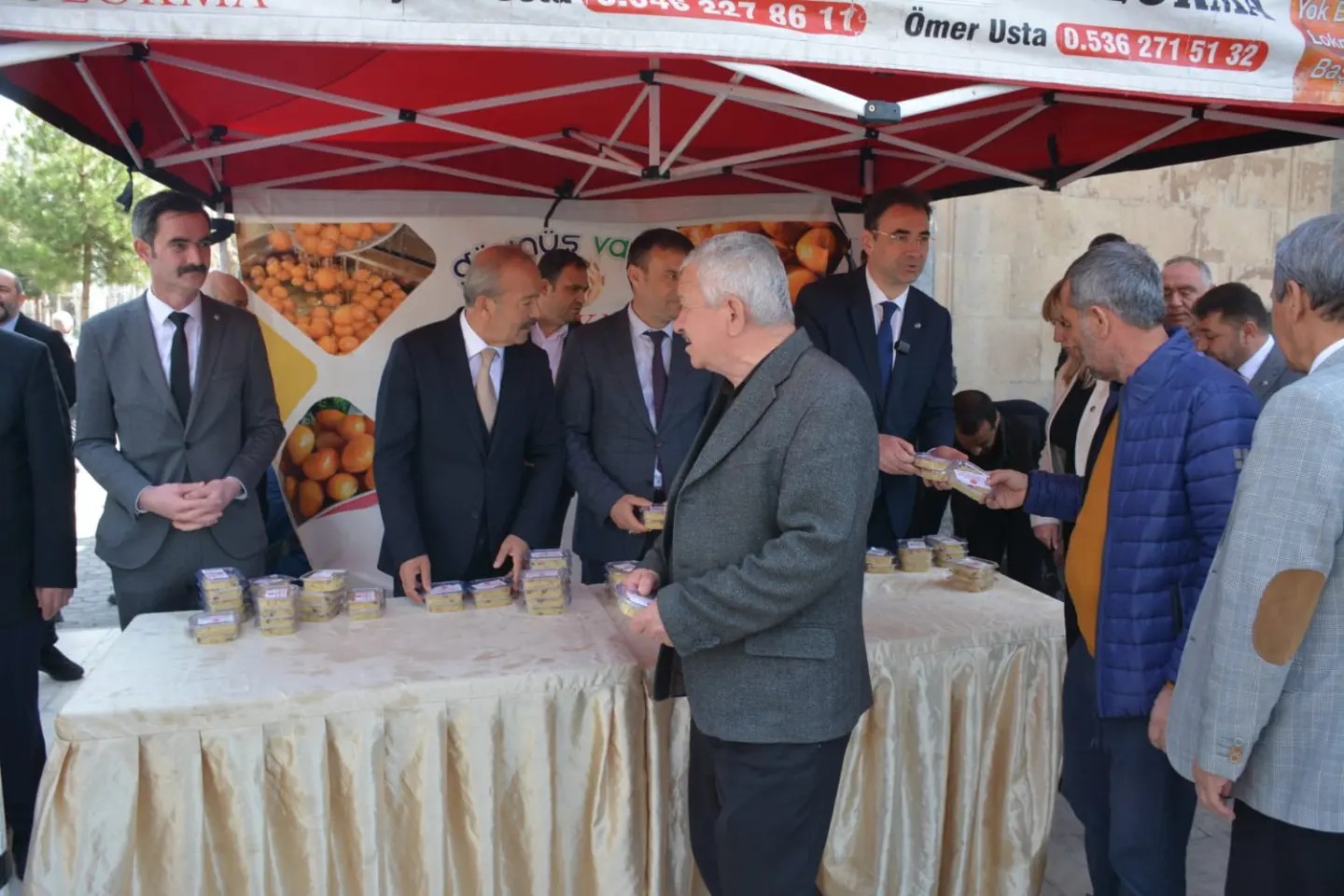 MHP TEŞKİLATI İMARET CAMİSİNDE HELVA İKRAMINDA BULUNDU