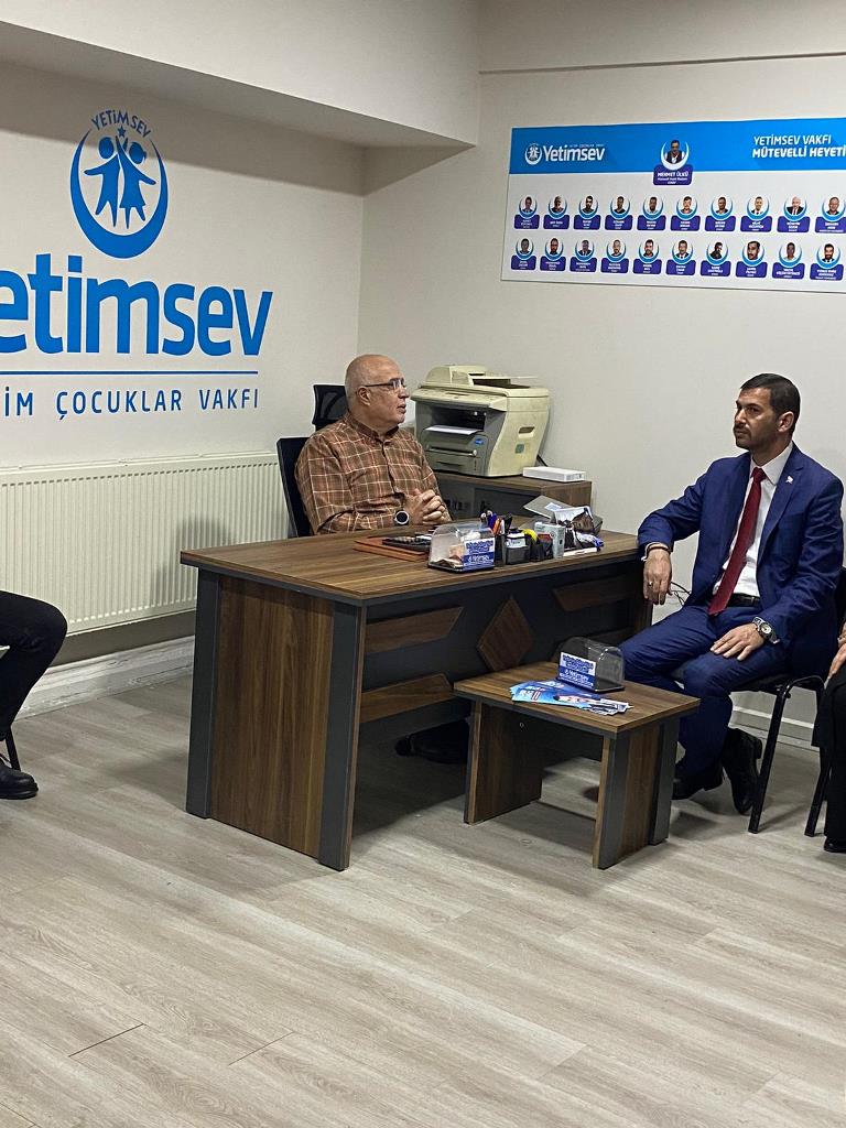 YAĞCI'DAN YETİM SEV VAKFI'NA DESTEK SÖZÜ