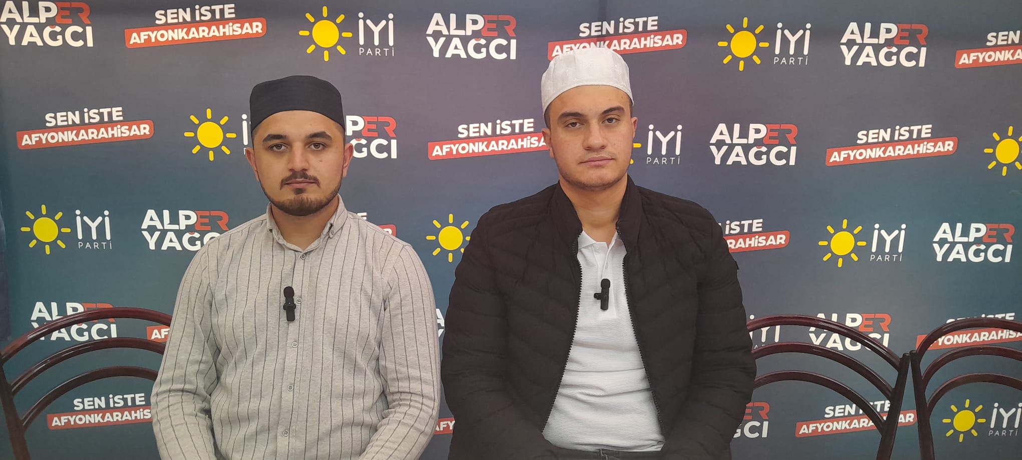 İYİ PARTİ'DE  YÜRÜYÜŞ ÖNCESİ DUALAR OKUNDU