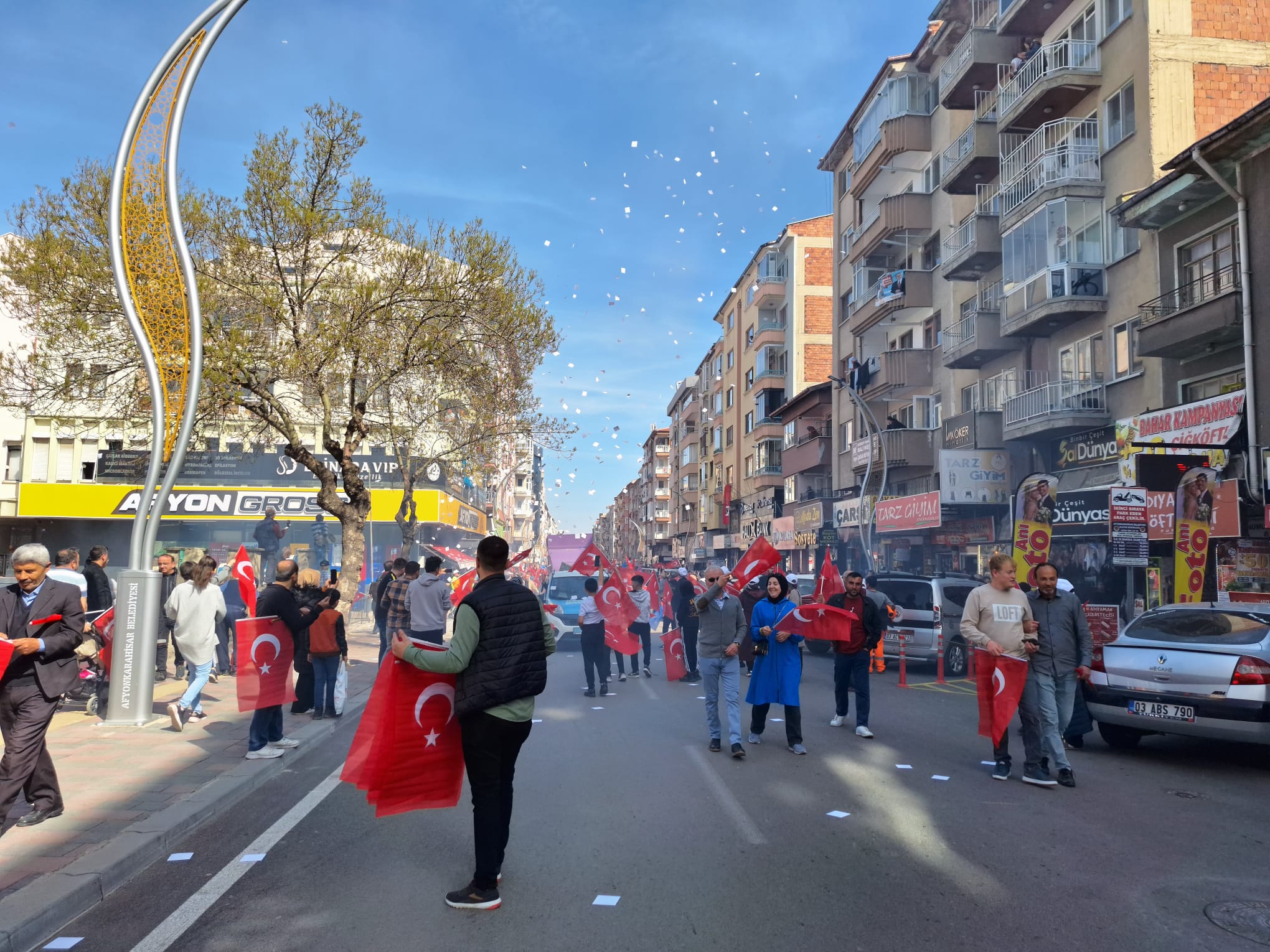 Uluçay'a Ambaryolunda sürpriz karşılama