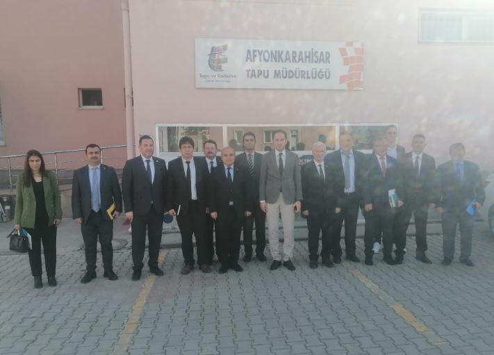 Afyonkarahisar İl Nüfus ve Vatandaşlık Müdürlüğünde toplantı düzenlendi