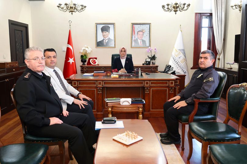 Asayiş Toplantısı  Yapıldı Vali Yiğitbaşı'da Katıldı