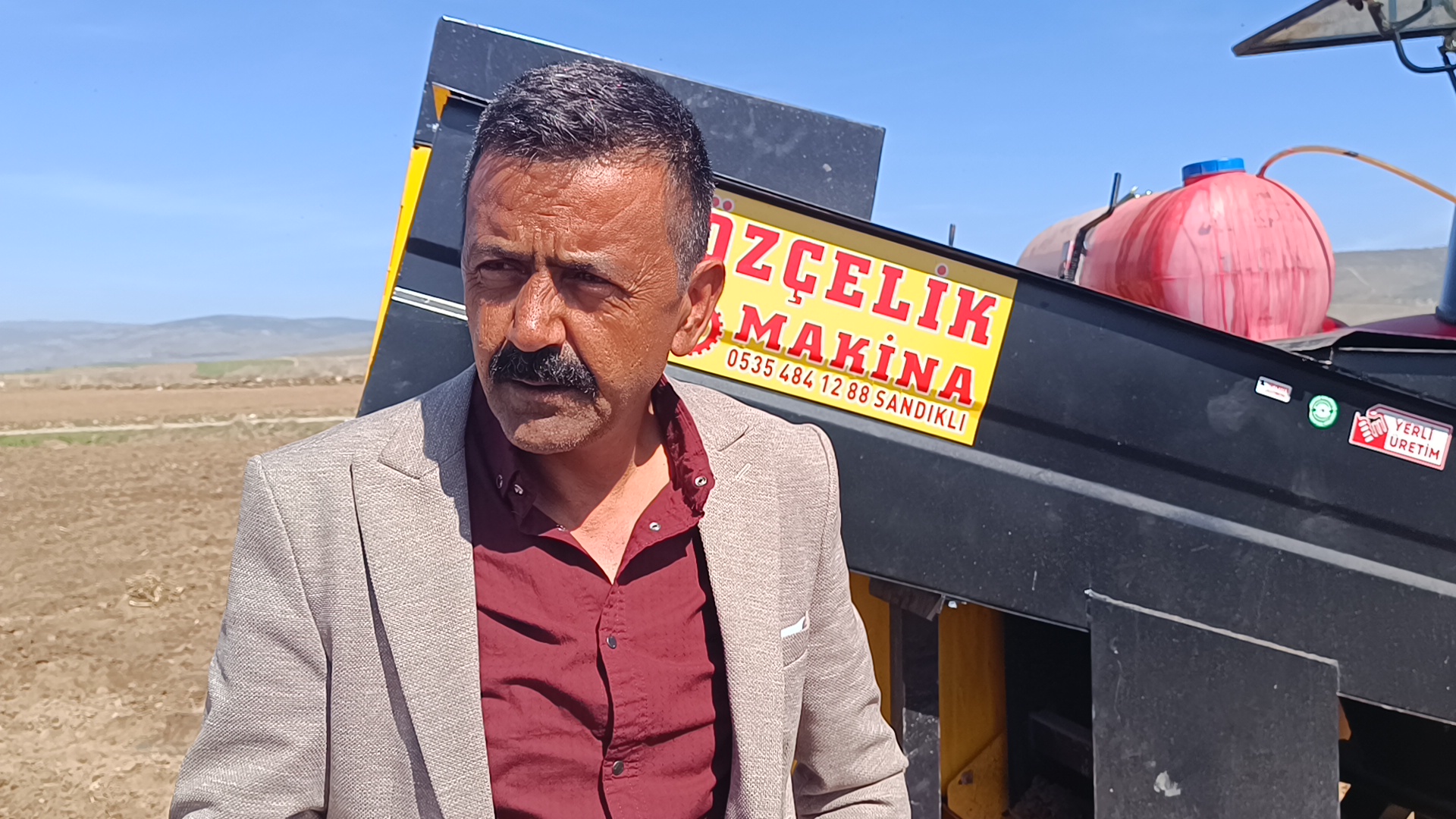Afyonkarahisar'da Patates Ekimi Başladı