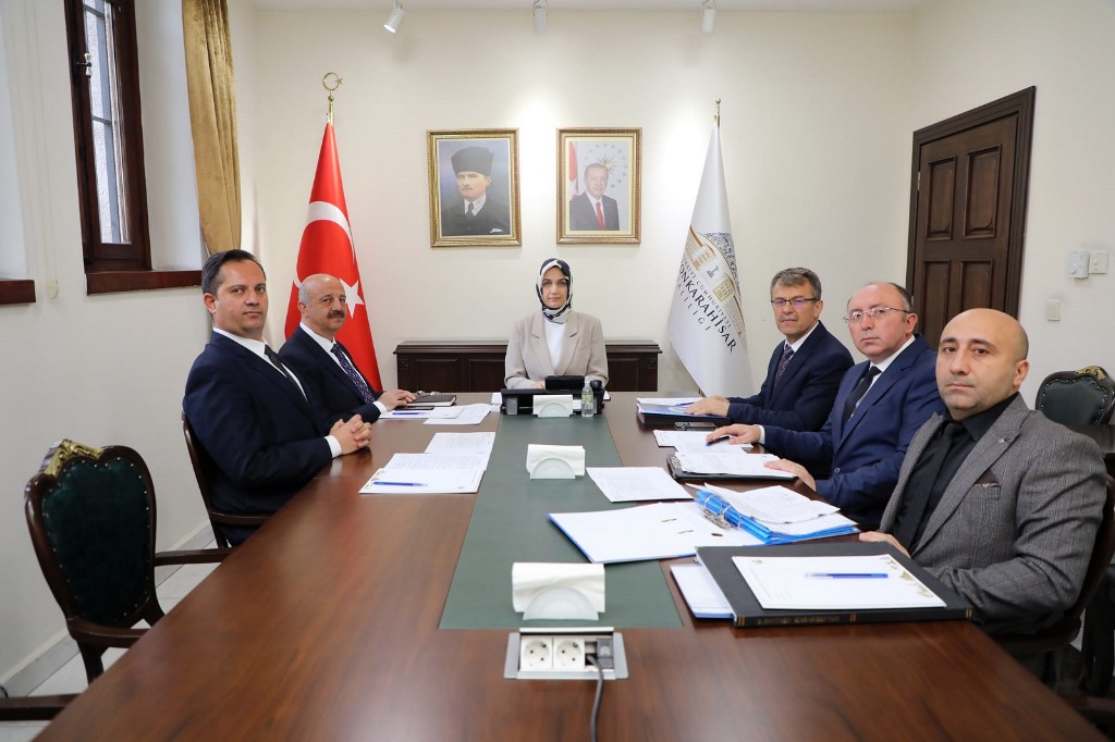 VALİ YİĞİTBAŞI BAŞKANLIK ETTİ