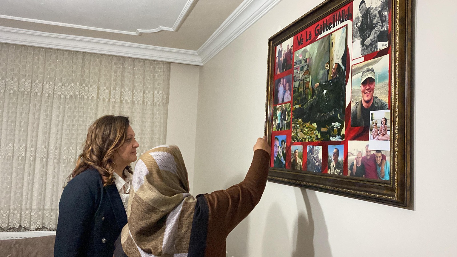 Başkan Köksal'ın İlk Ziyareti Şehit Ailesine