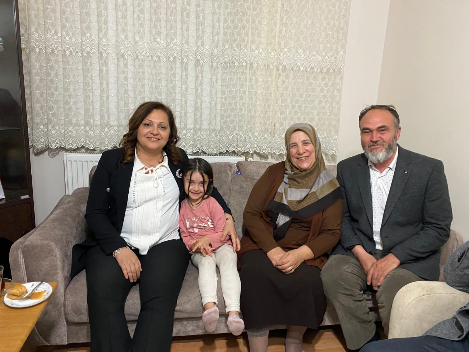 Başkan Köksal'ın İlk Ziyareti Şehit Ailesine