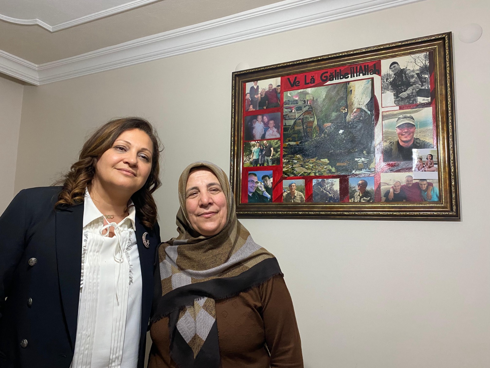 Başkan Köksal'ın İlk Ziyareti Şehit Ailesine