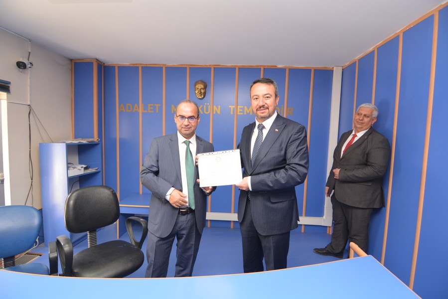 SANDIKLI BELEDİYE BAŞKANI ÖZTAŞ GÖREVİNE BAŞLADI