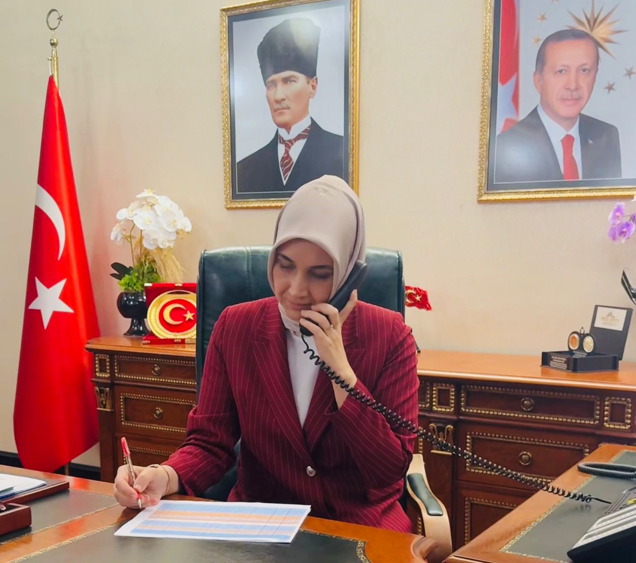 Vali Yiğitbaşı'dan Tebrik Telefonları