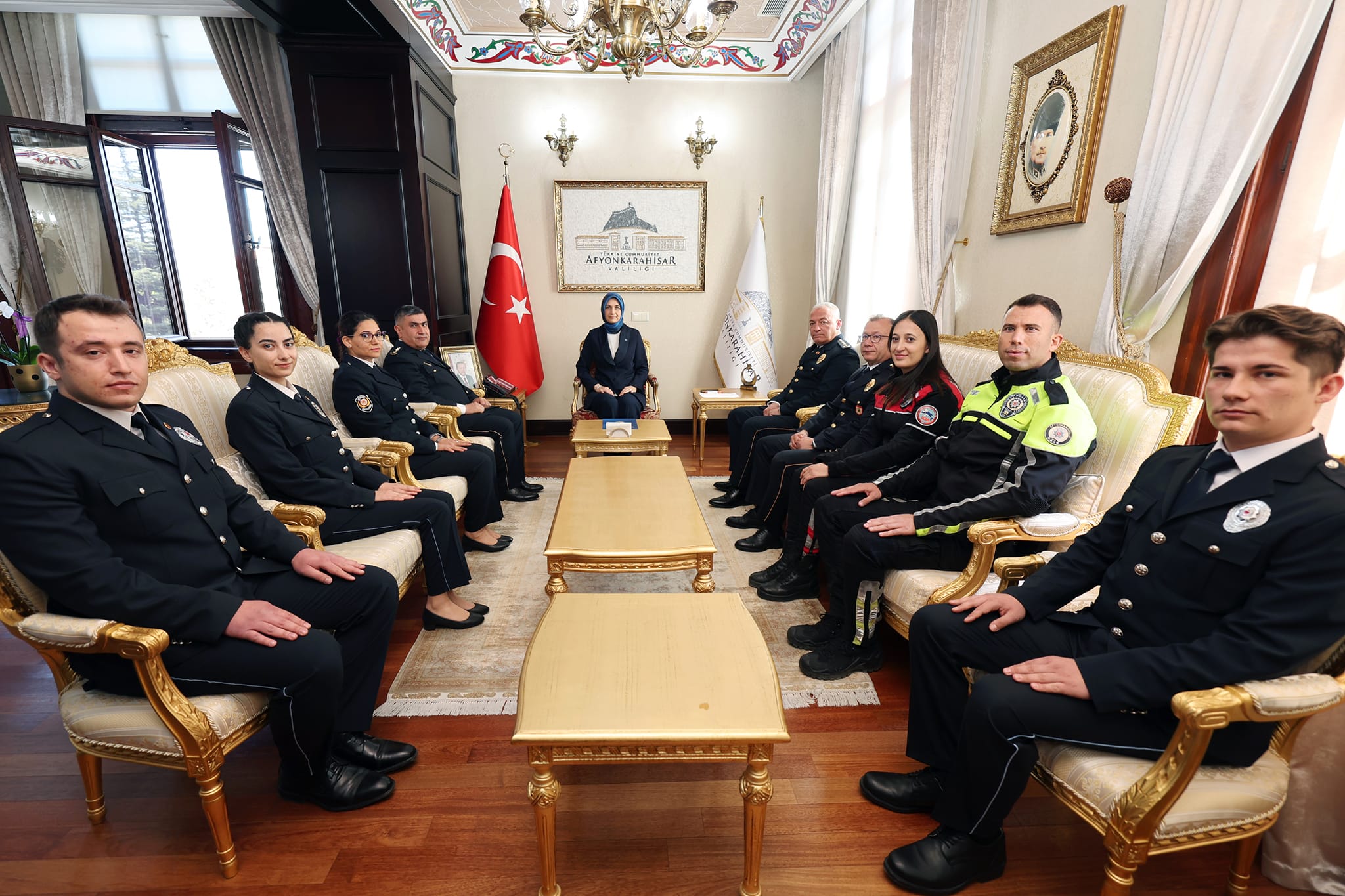 Polis Haftası Kutlamaları Başladı Vali Yiğitbaşı Makamda Ağırladı