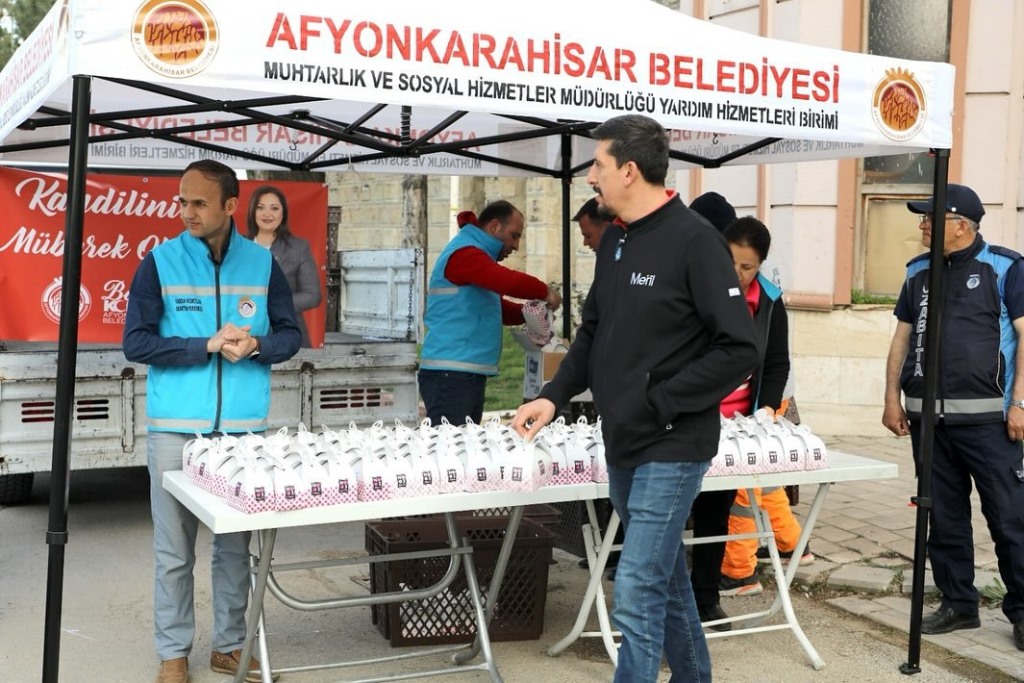 AFYONKARAHİSAR BELEDİYESİNDEN ÖRNEK DAVRANIŞ