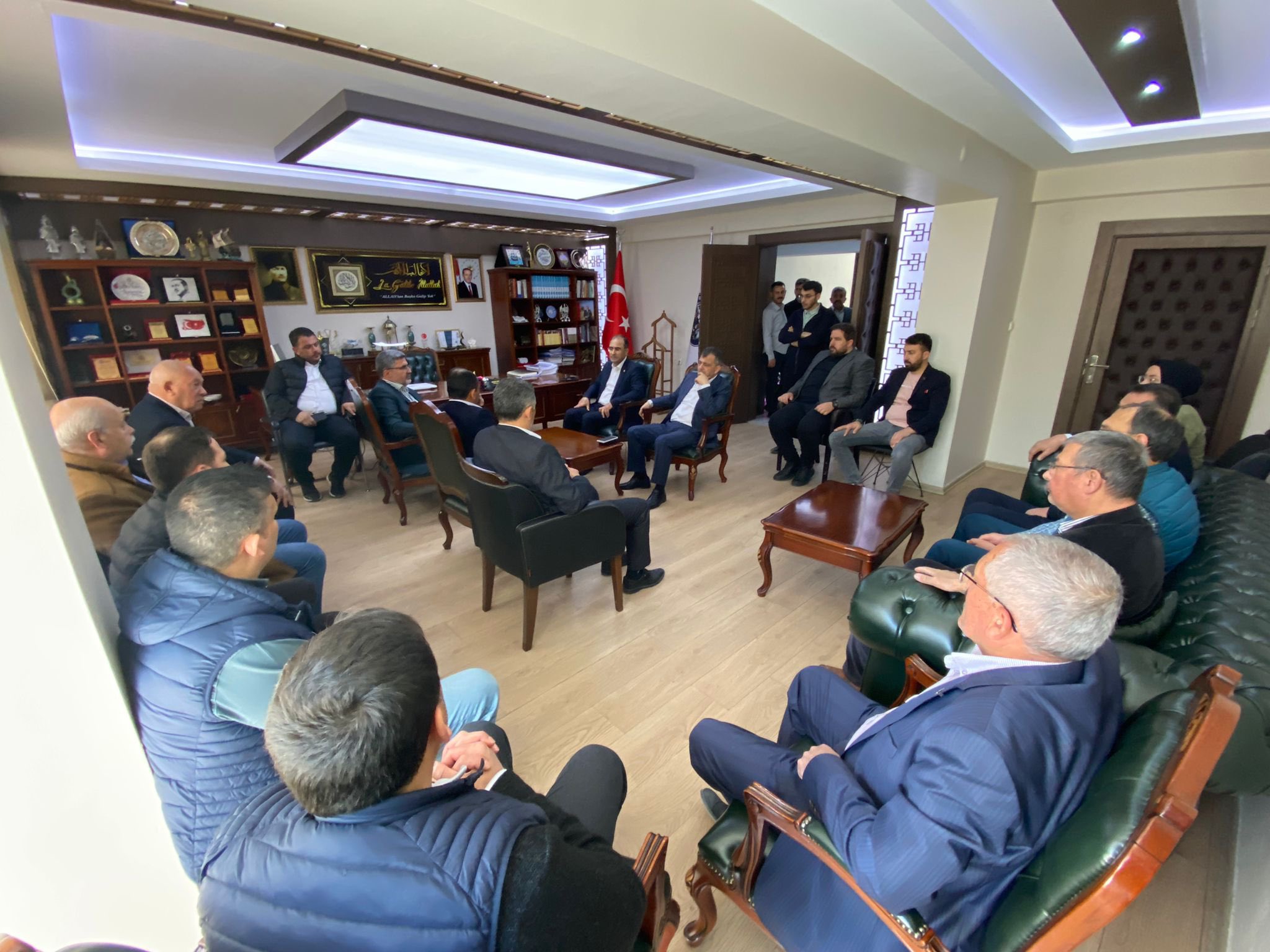 BAŞKAN KOYUNCU'YA HAYIRLI OLSUN ZİYARETİ