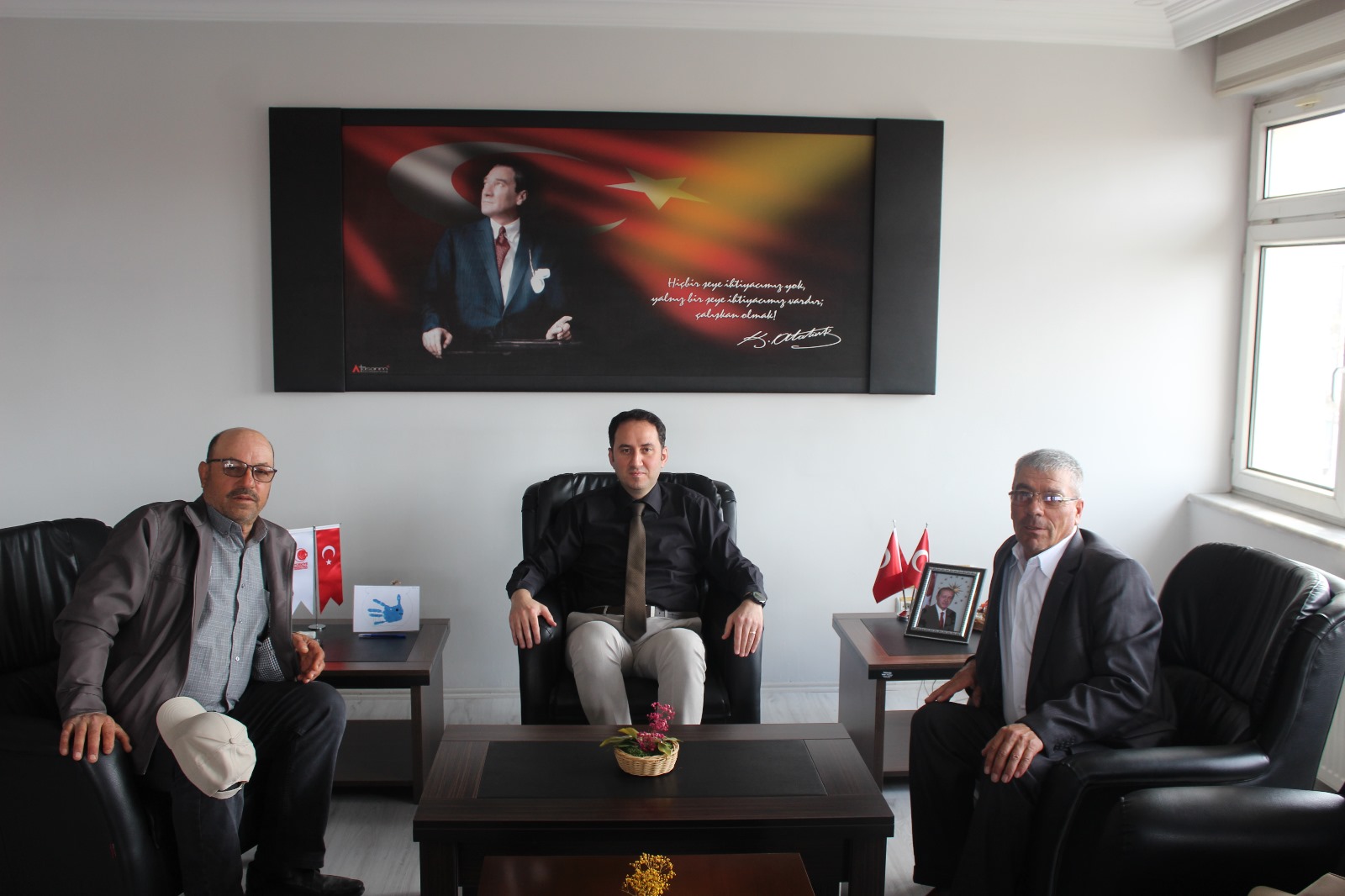 Kaymakam Bolat Yeni Muhtarları Makamda Ağırladı