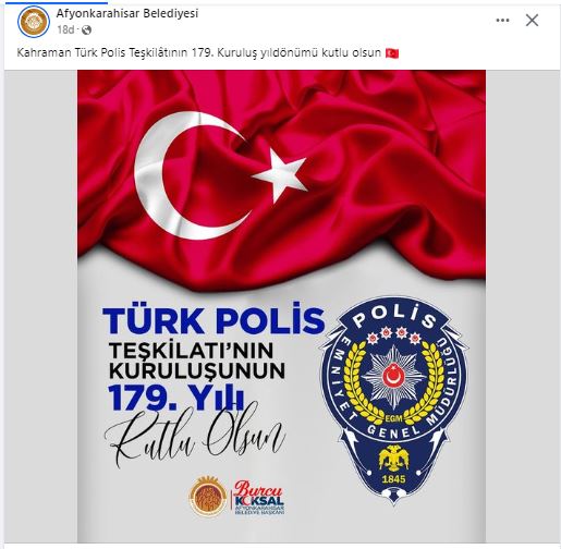AFYON BELEDİYESİ POLİSLERİ UNUTMADI