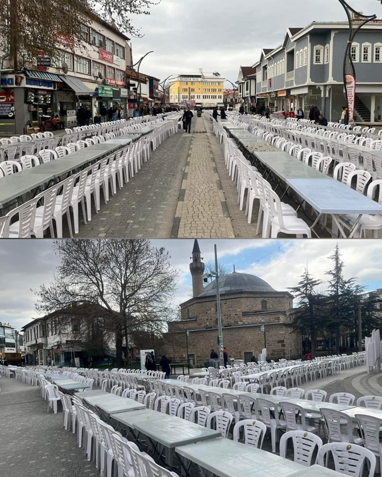 Bolvadin Belediyesi'nden Ramazan Coşkusu  İftar Programı Hazırlıkları Hız Kesmeden Sürüyor