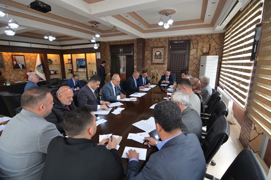 BAŞKAN ADNAN ÖZTAŞ BAŞKANLIĞINDA İLK MECLİS TOPLANDI