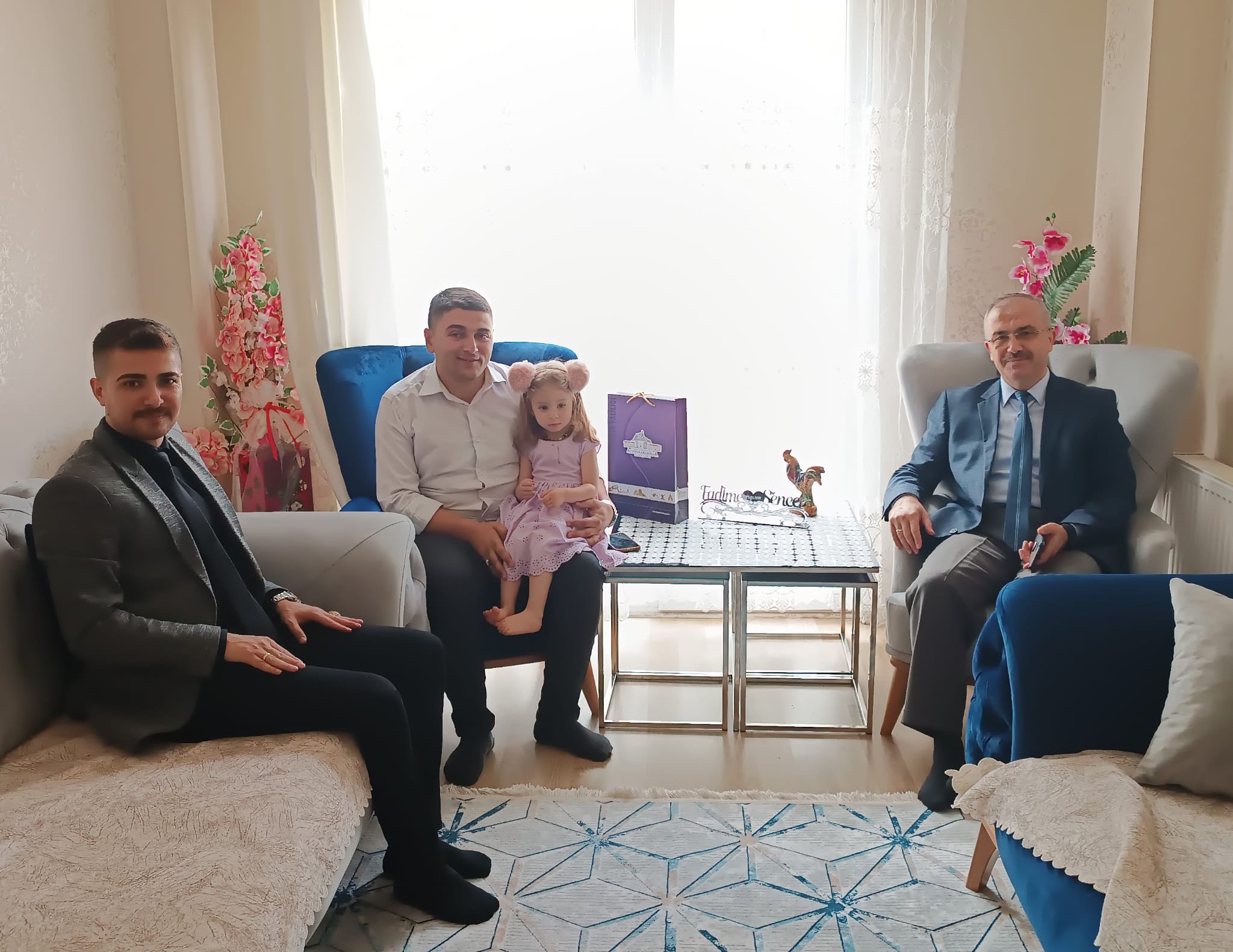 Müdür Erdoğan'dan Gazi Ailesine Ziyaret