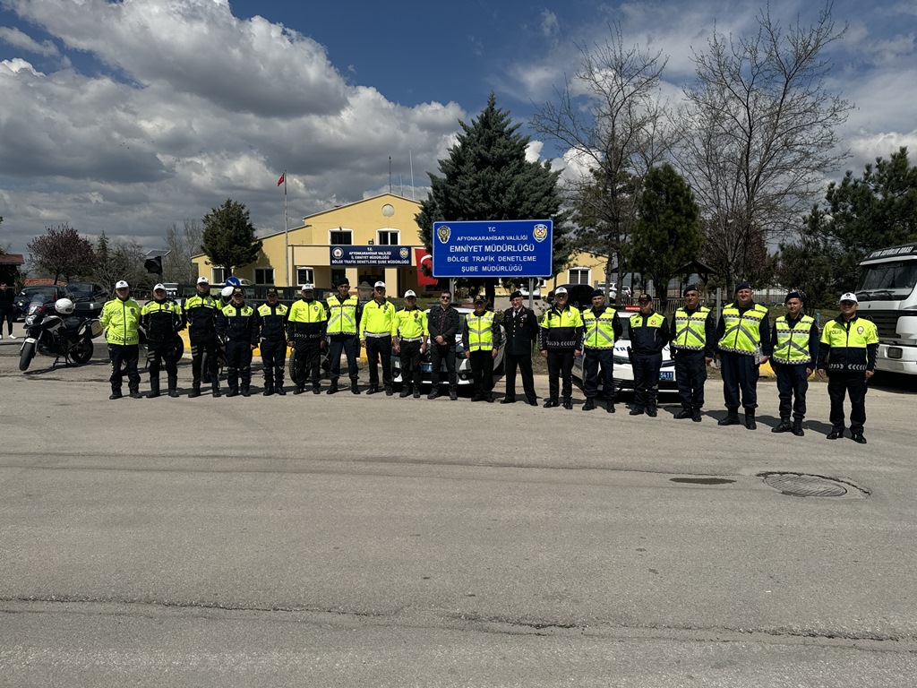 AFYON'DA RAMAZAN BAYRAMI ÖNCESİ TRAFİK DENETİMİ