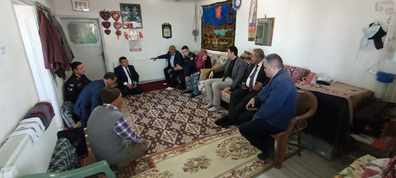 Kaymakam Bolat Şehit Aileleri ve Gazileri Yalnız Bırakmadı