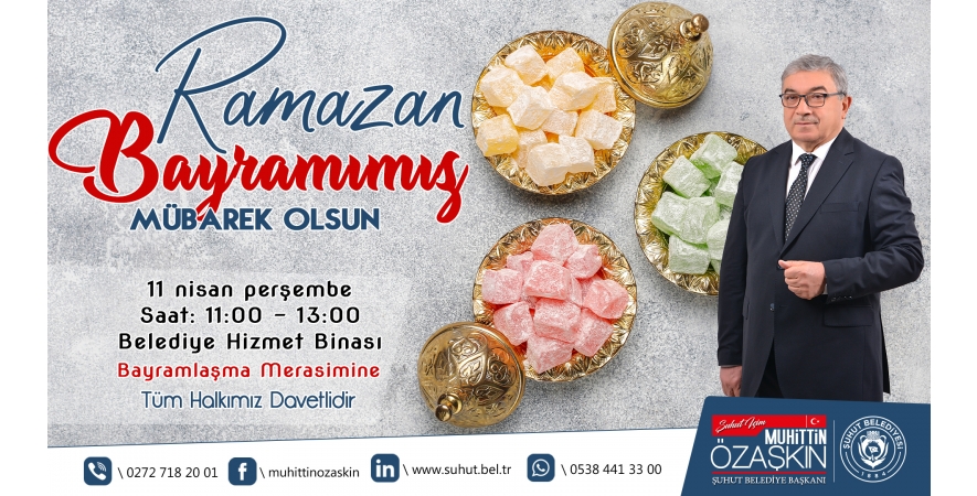 "BAYRAMI ŞEHİTLERİMİZE VE KAHRAMAN GAZİLERİMİZE BORÇLUYUZ"