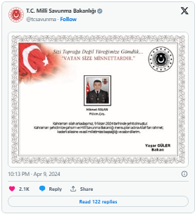 Son Dakika… Pençe-Kilit Operasyonu Bölgesinde Bir Asker Şehit Oldu