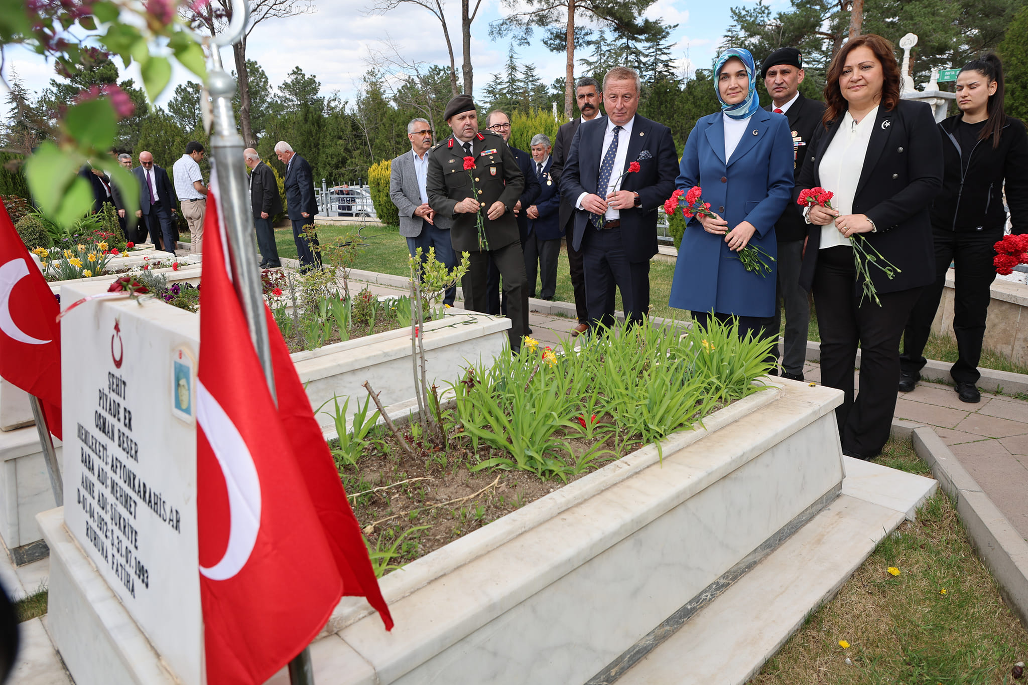 AFYON PROTOKOLÜ ŞEHİTLİĞİ ZİYARET ETTİ
