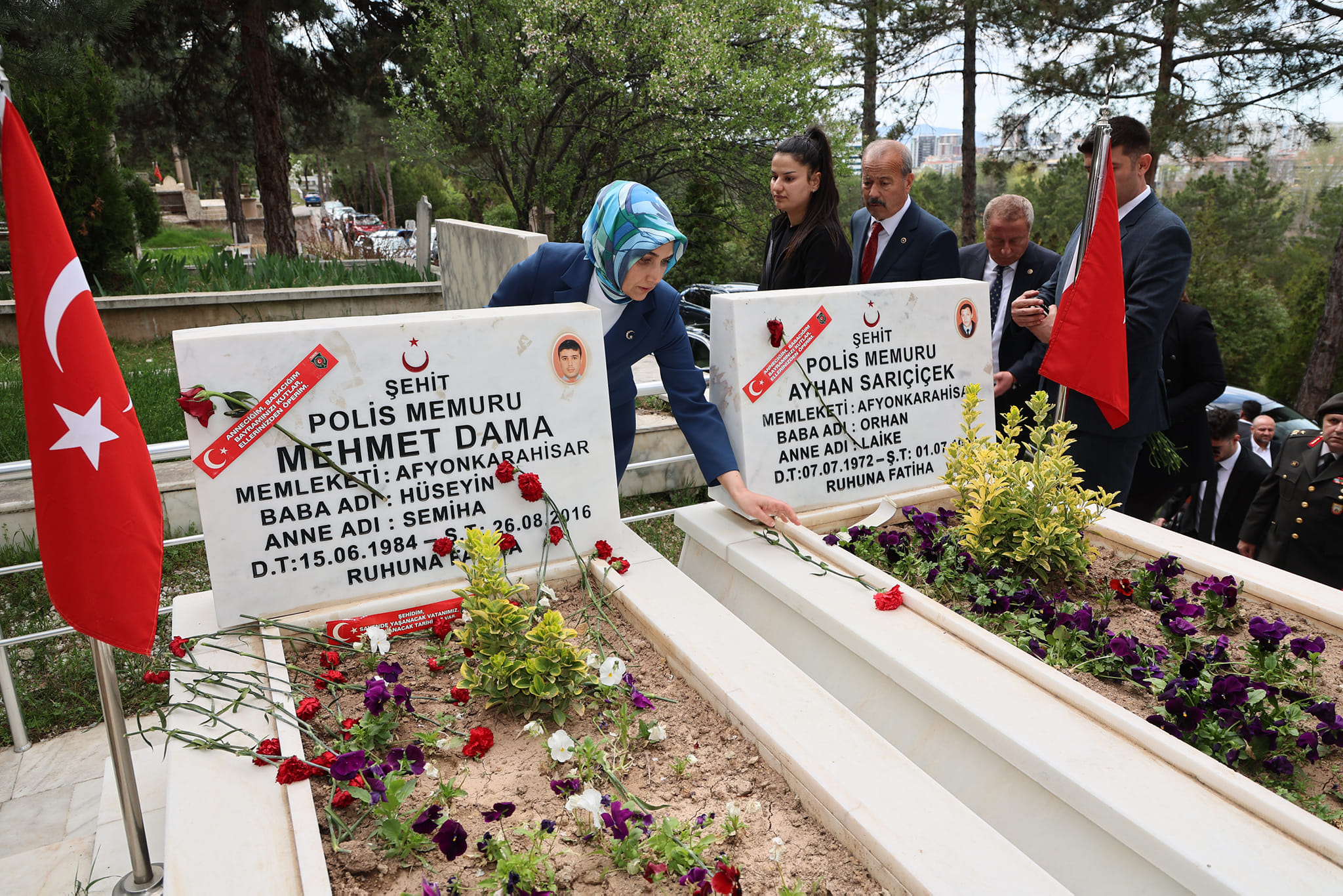 AFYON PROTOKOLÜ ŞEHİTLİĞİ ZİYARET ETTİ