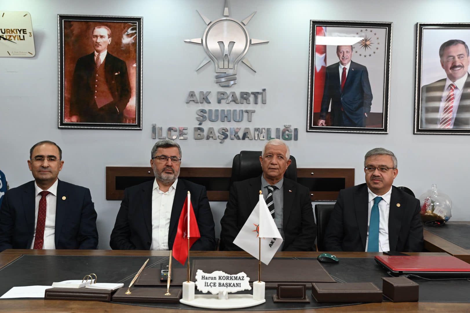 AK PARTİ ŞUHUT TEŞKİLATI BAYRAMLAŞTI