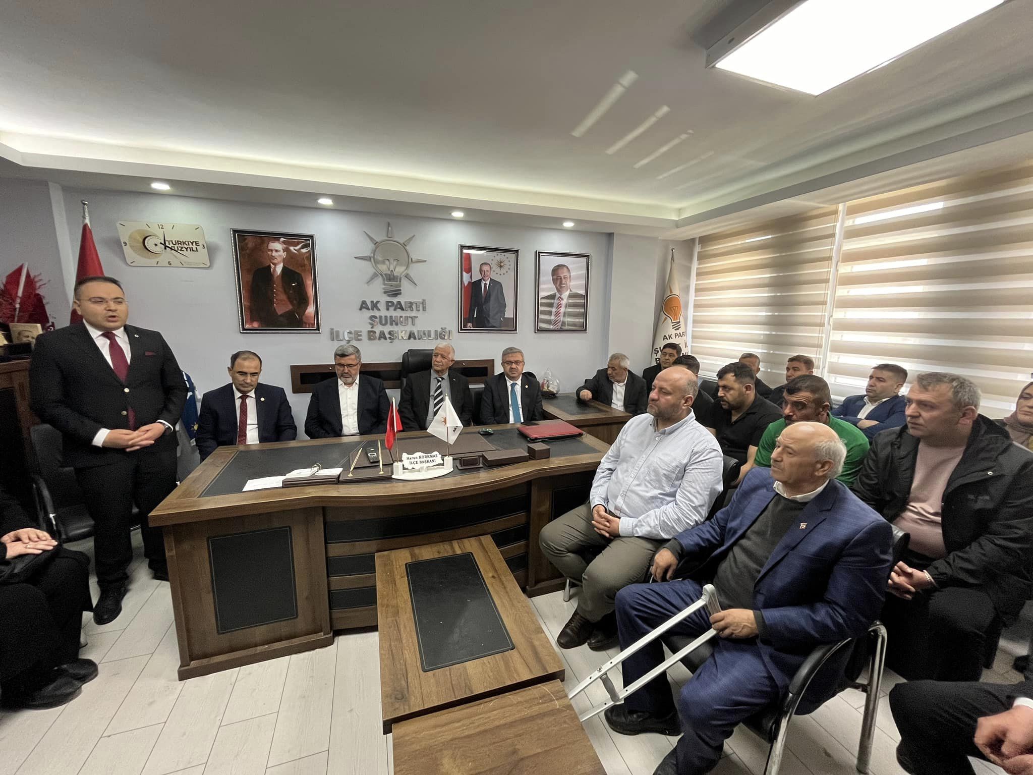 AK PARTİ ŞUHUT TEŞKİLATI BAYRAMLAŞTI