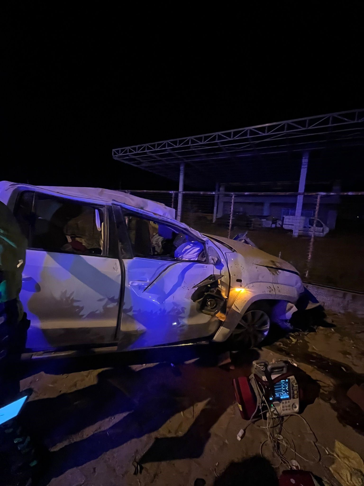 Kontrolden Çıkan Kamyonet Takla Attı: 1 Ölü 3 Yaralı