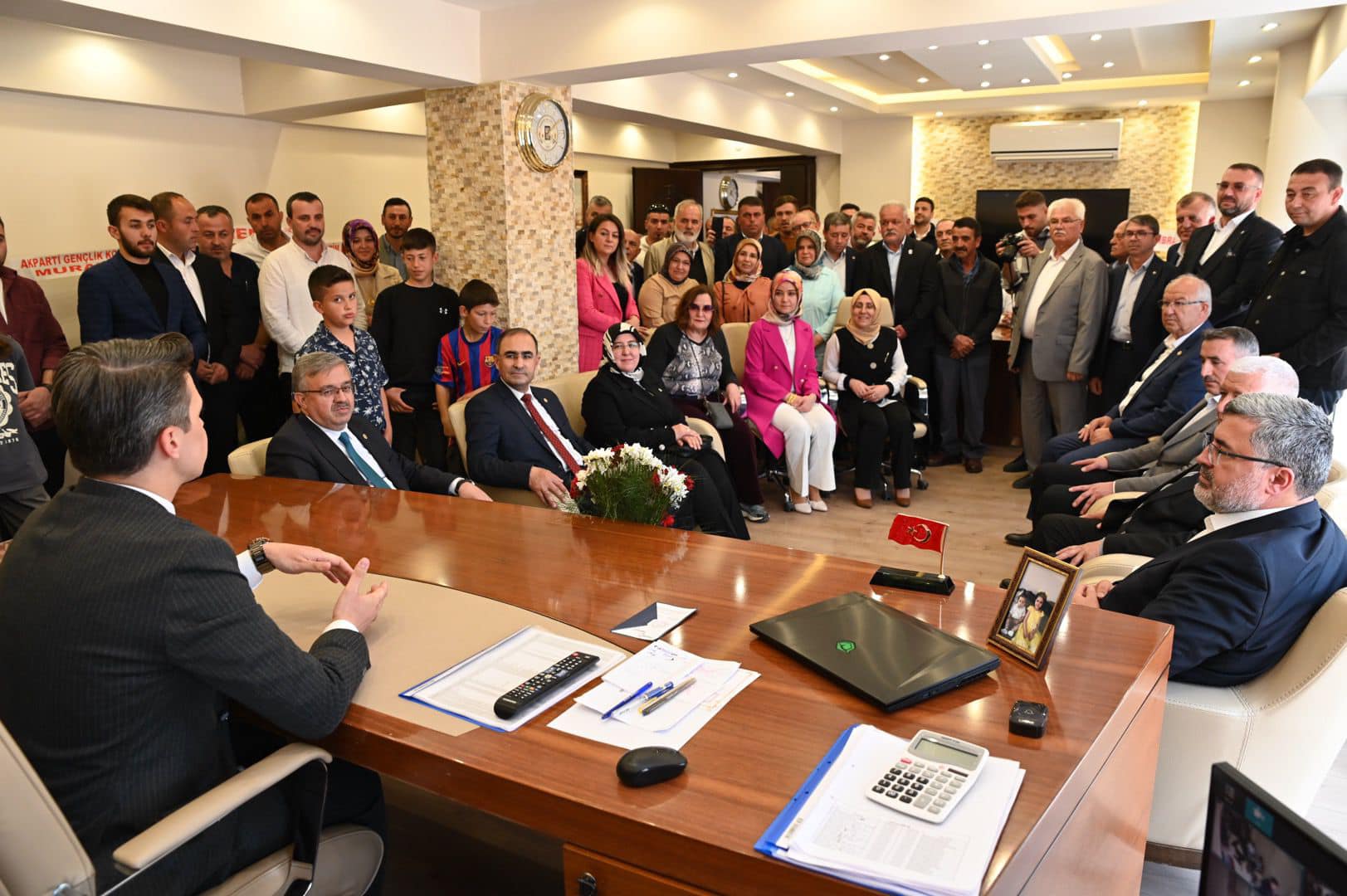 Dazkırı Belediye Başkanı Fatih Çiçek, Bayramlaşma Töreni Düzenledi