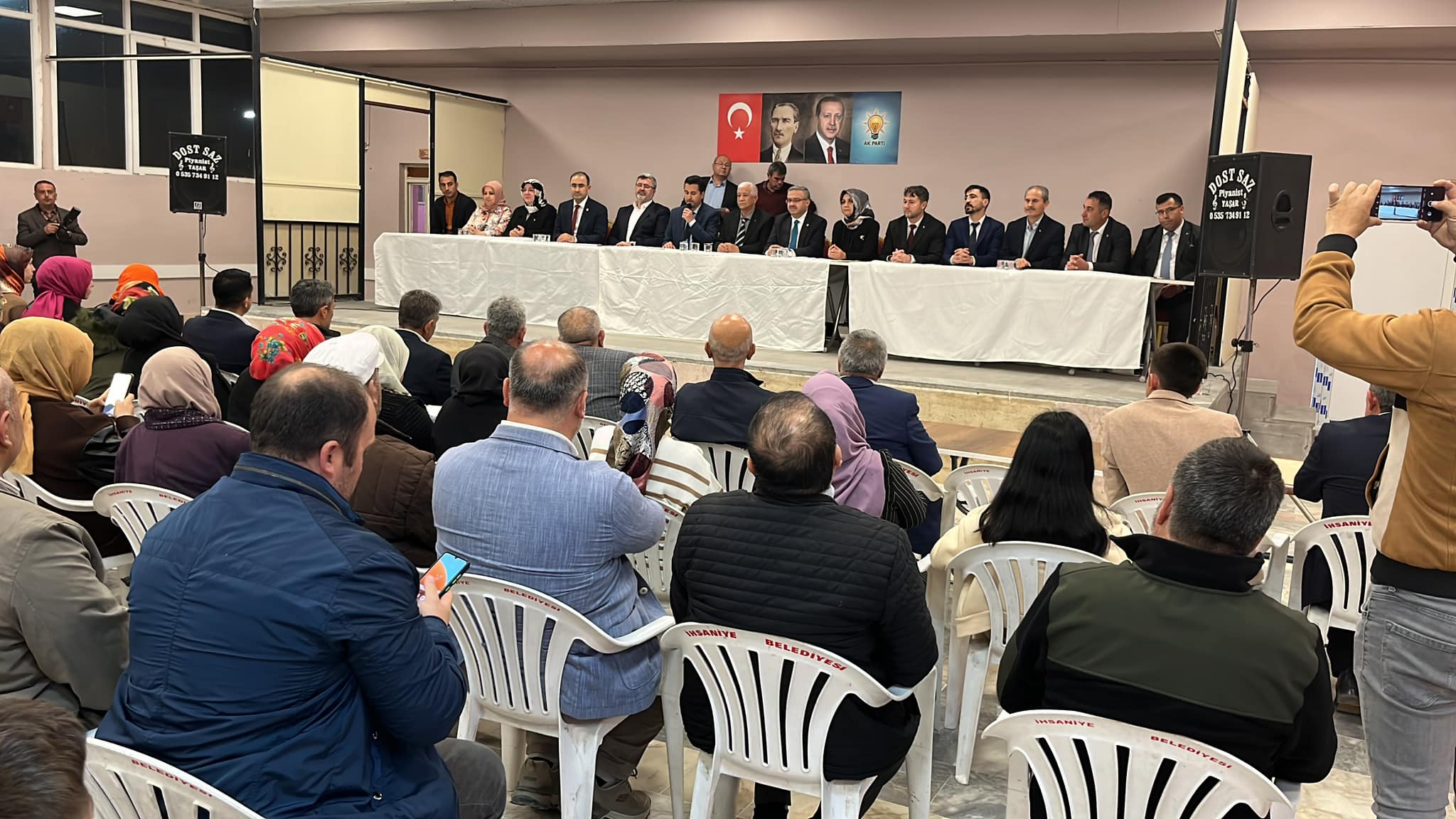 Ak Parti Milletvekili Yurdunuseven İhsaniye’de Bayramlaşma Törenine Katıldı