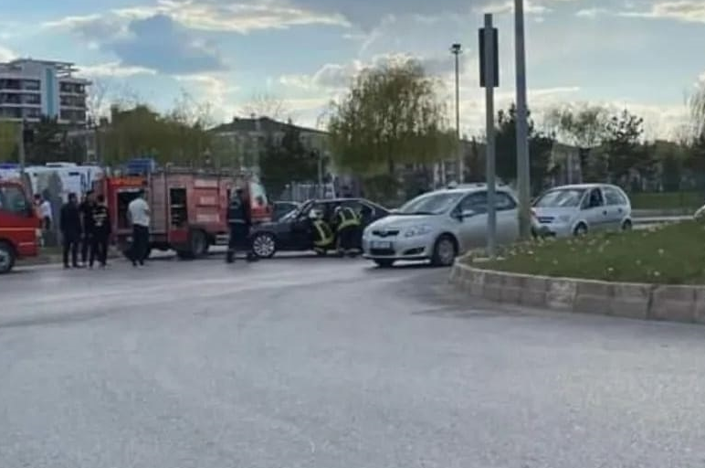 İtfaiye Ekipleri Kazaya Müdahale Etti