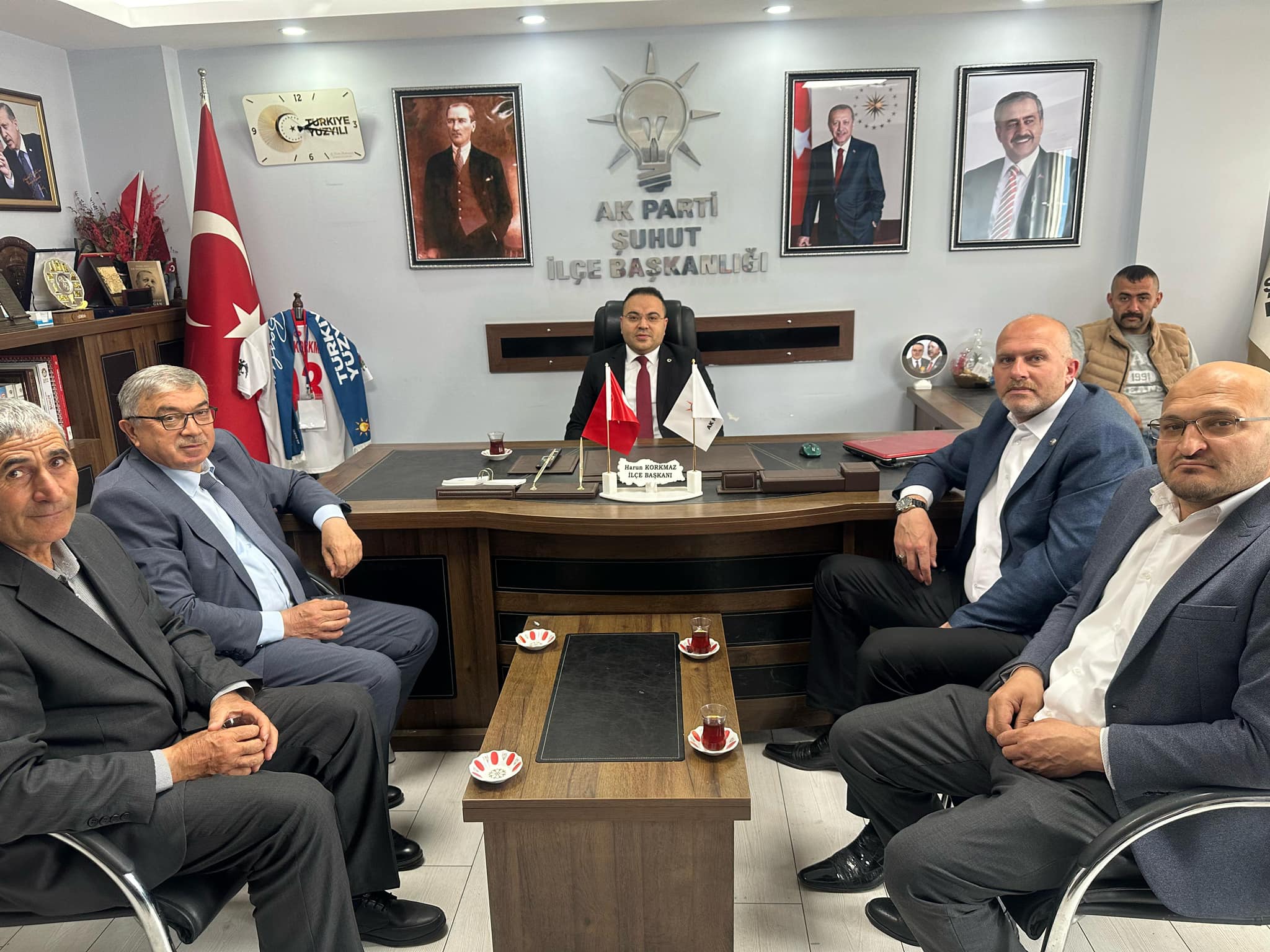 Başkan Özaşkın'ın Programı AK Parti ve CHP Oldu