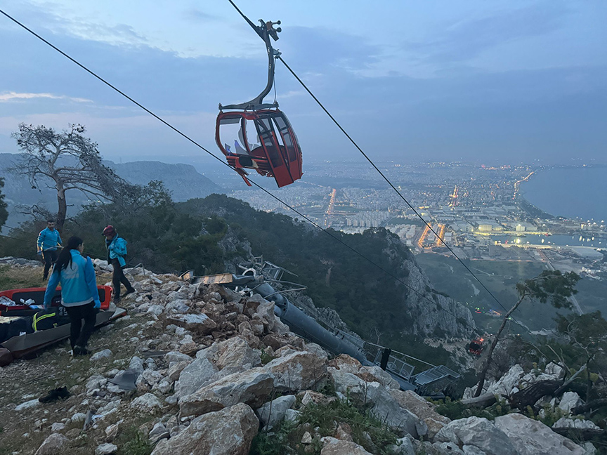 Teleferik Faciasında Tahliye Sayısı 112'ye Ulaştı