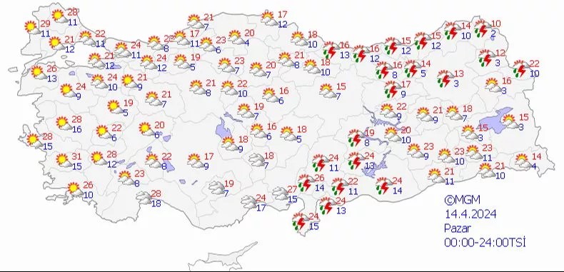 Yaz Yurda Erken Geldi: Sıcaklıklar 30 Dereceye Dayanacak