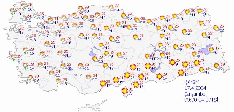 Yaz Yurda Erken Geldi: Sıcaklıklar 30 Dereceye Dayanacak