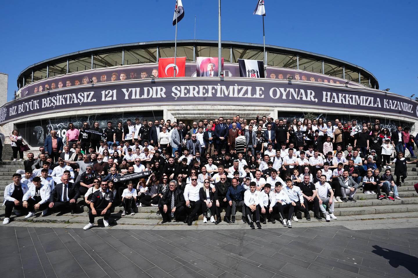 BJK GLENEKSEL BAYRAMLAŞMA TÖRENİNE YOĞUN İLGİ