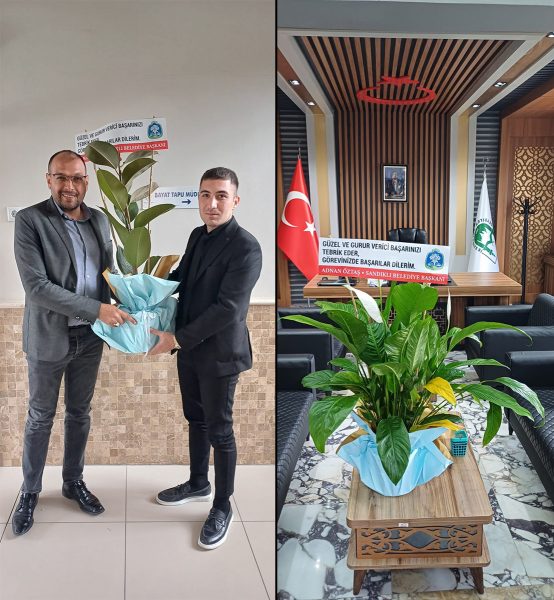 BAŞKAN ÖZTAŞ AFYONKARAHİSAR AK PARTİ BELEDİYELERİNE TEBRİK ÇİÇEĞİ GÖNDERDİ