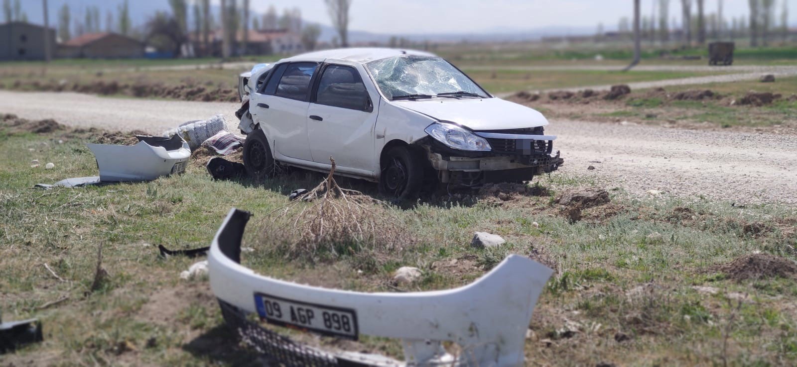 Otomobil Takla Attı!