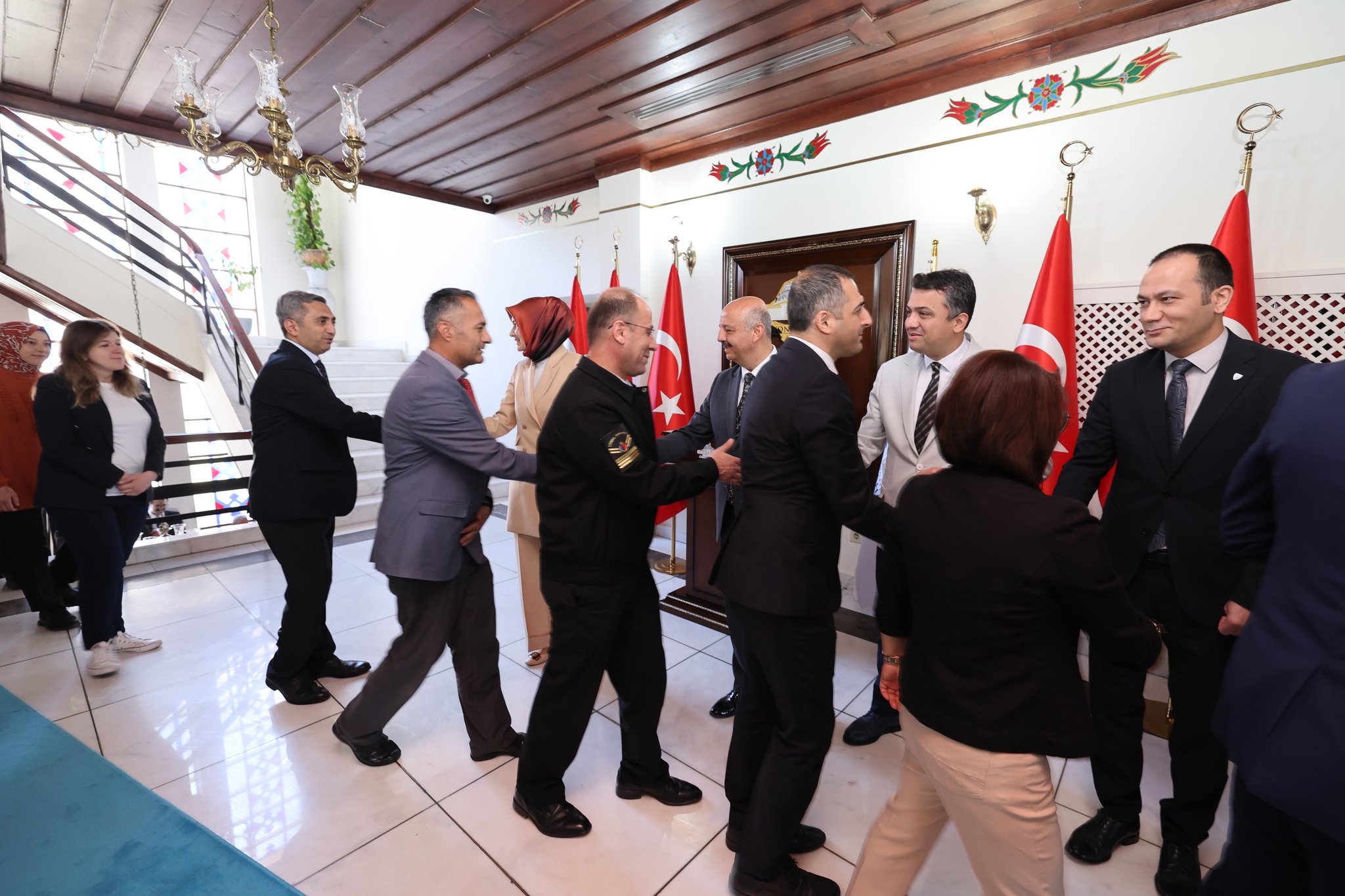 Vali Yiğitbaşı Personelle Bayramlaştı