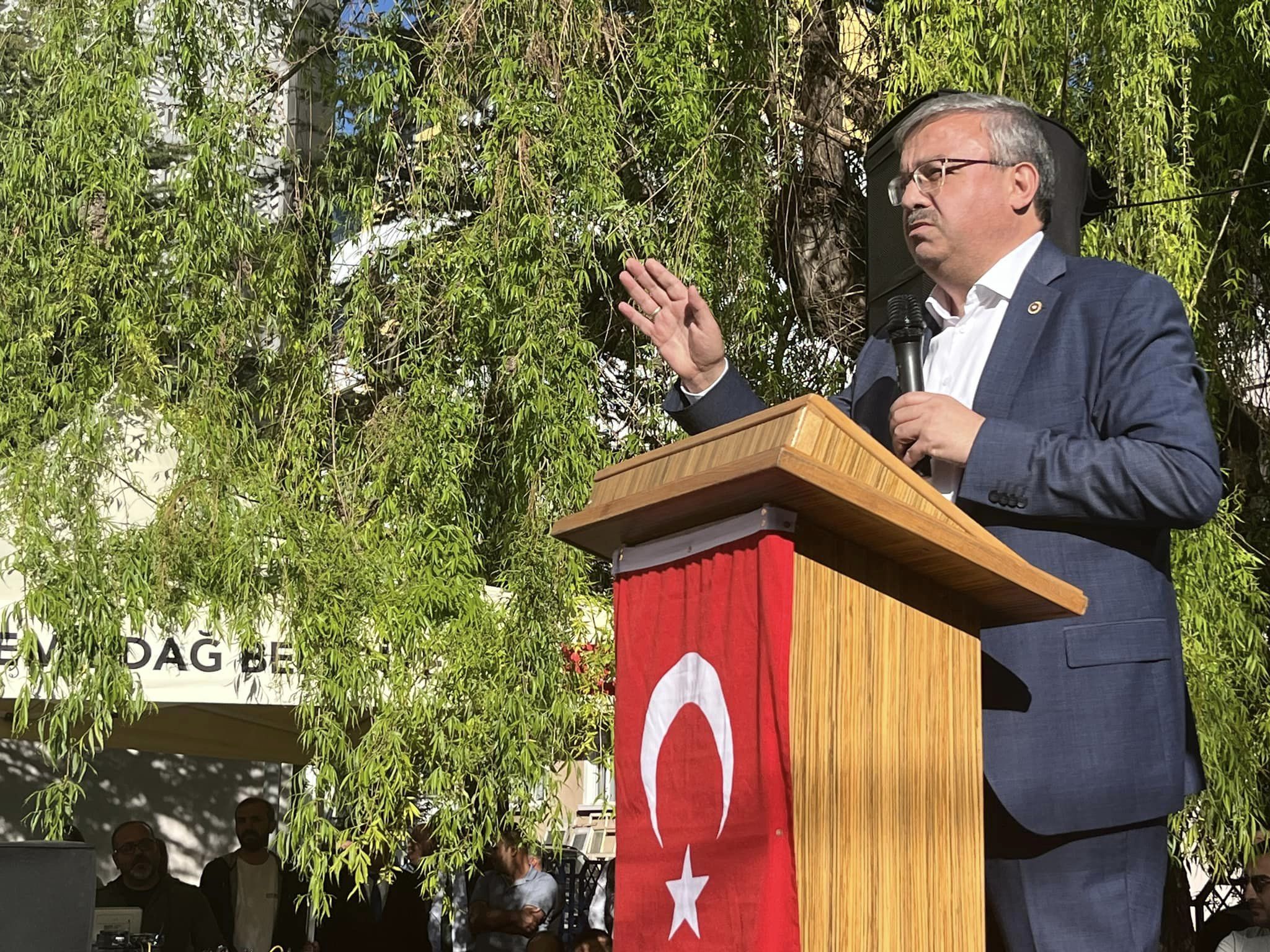 YURDUNUSEVEN MAZBATA TÖRENİNDE KONUŞTU