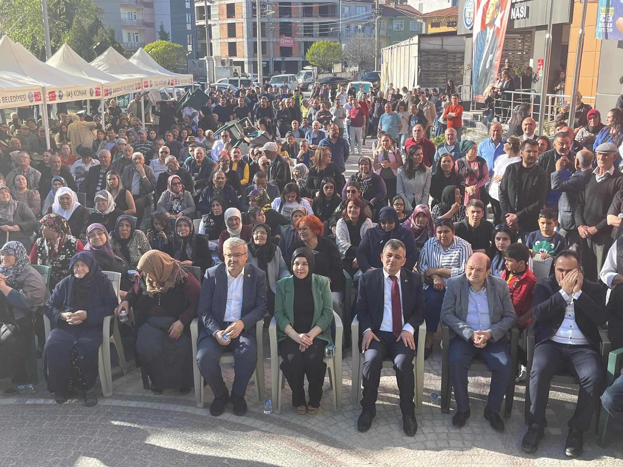 YURDUNUSEVEN MAZBATA TÖRENİNDE KONUŞTU