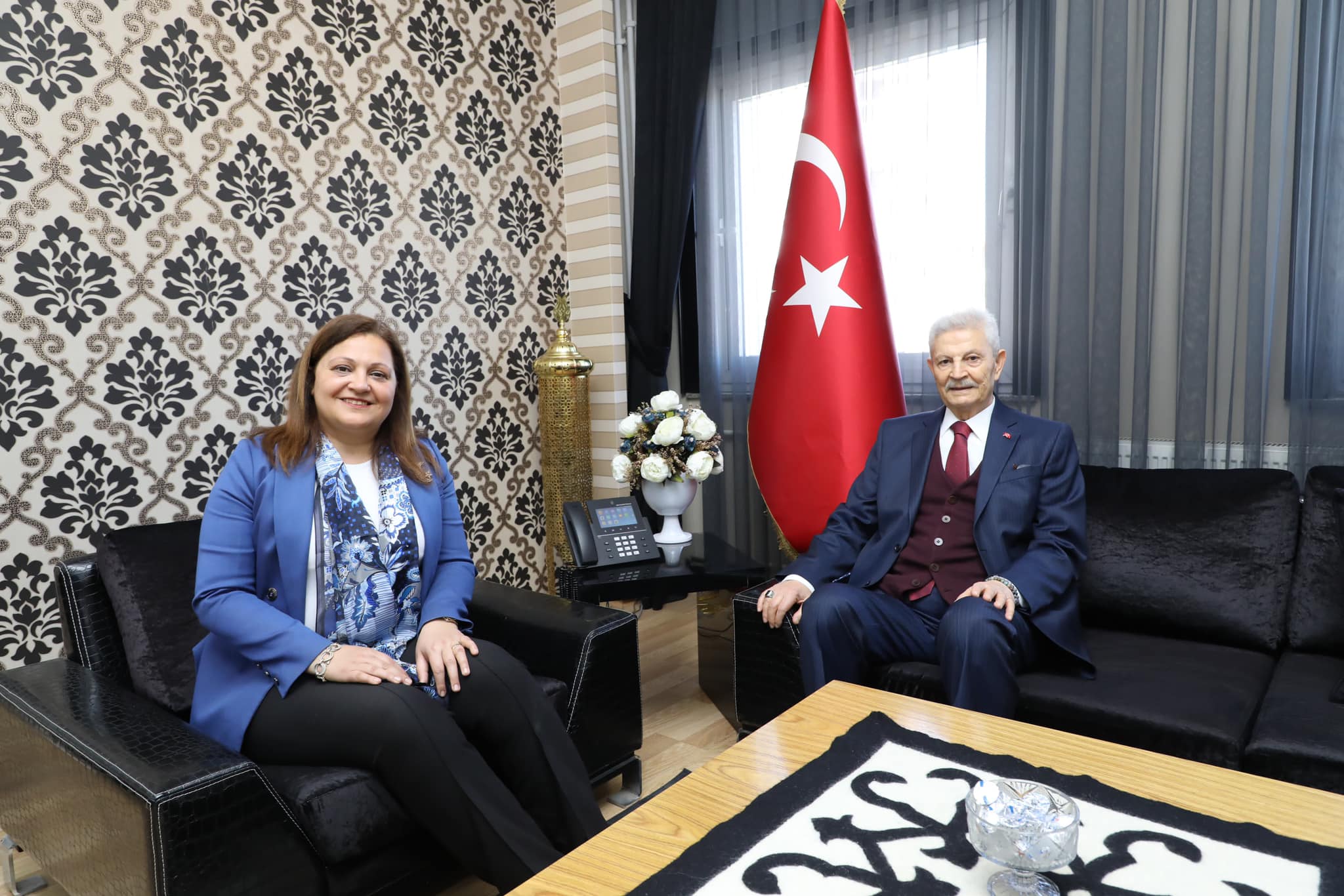 BAKAN ATİLLA'DAN BAŞKAN KÖKSAL'A ZİYARET