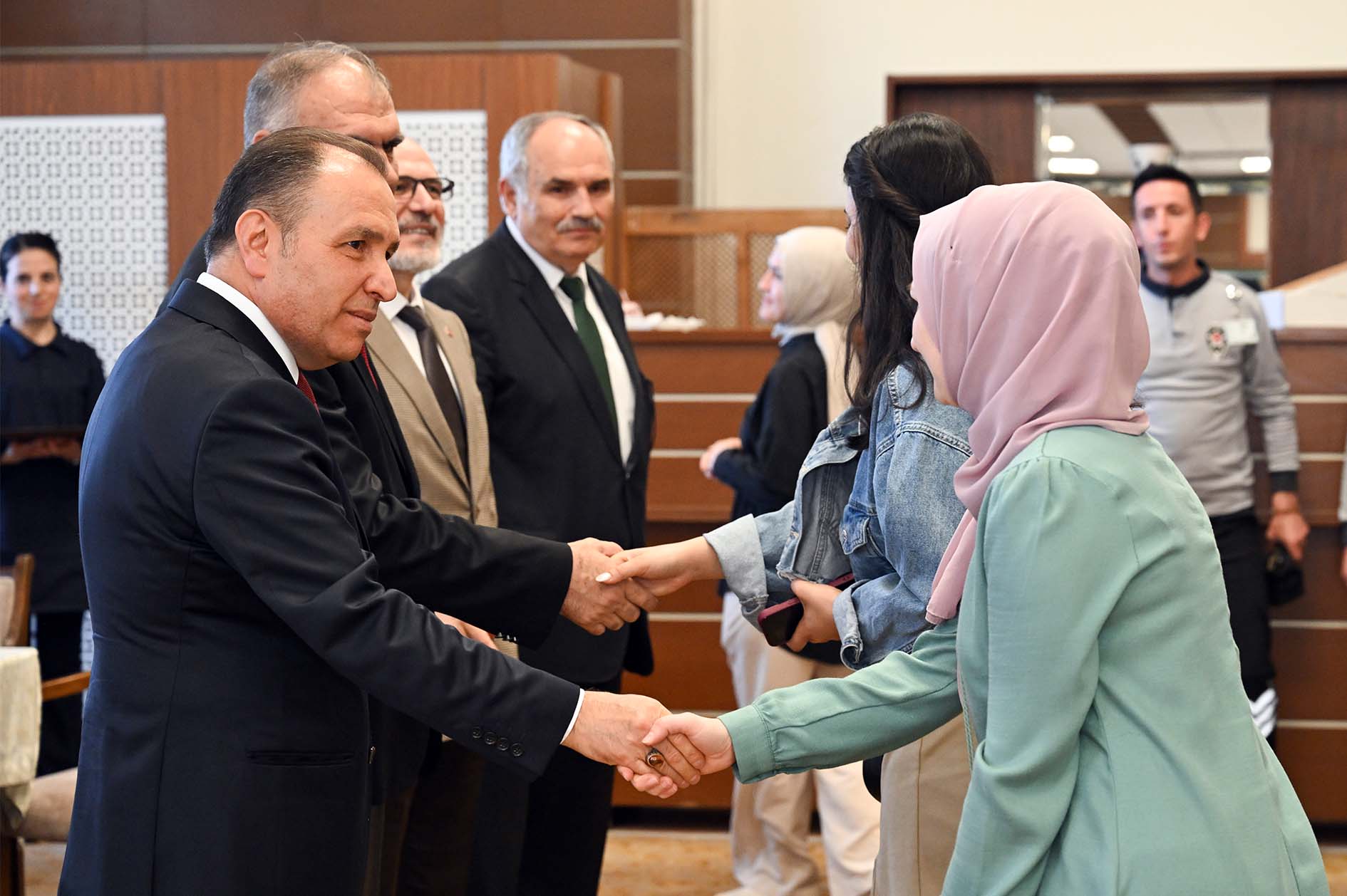 AKÜ’de Bayramlaşma Töreni Gerçekleştirildi